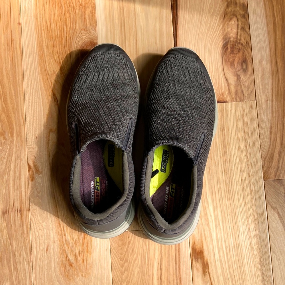 Skechers Men's Slip-On Loafers - Dark Gray
